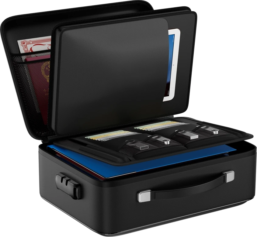 Protective Hard‑Shell Case w/ Organizer inSPORTline Dorcuba 37 x 27.5 x 13.5 cm