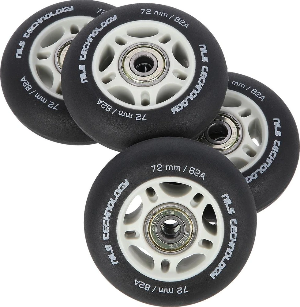 PU Juodas N ABEC-9 rinkinys Nils Extreme