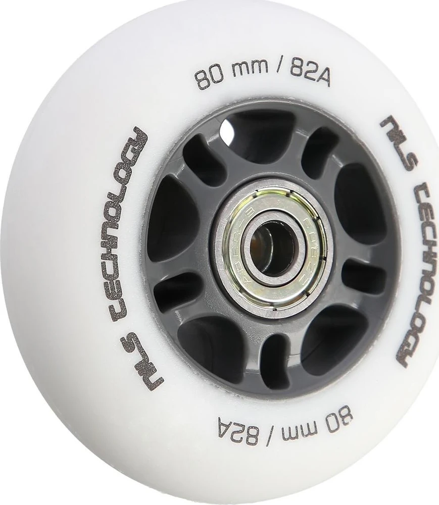 PU 70x24 82A SKAIDRUS (4 vnt.) + ABEC-7 (8 vnt.) RINKINYS NILS EXTREME