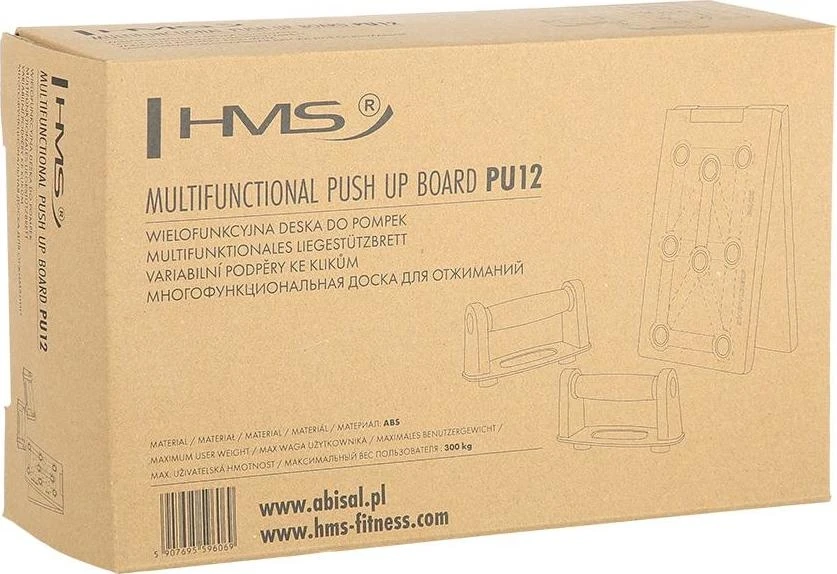 PU12 DAUGIAFUNKCINĖ HMS PUSH-UP LENTA