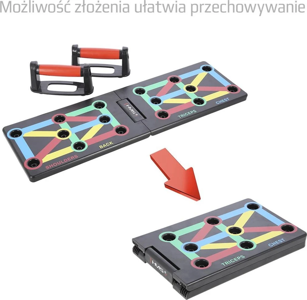 PU12 DAUGIAFUNKCINĖ HMS PUSH-UP LENTA