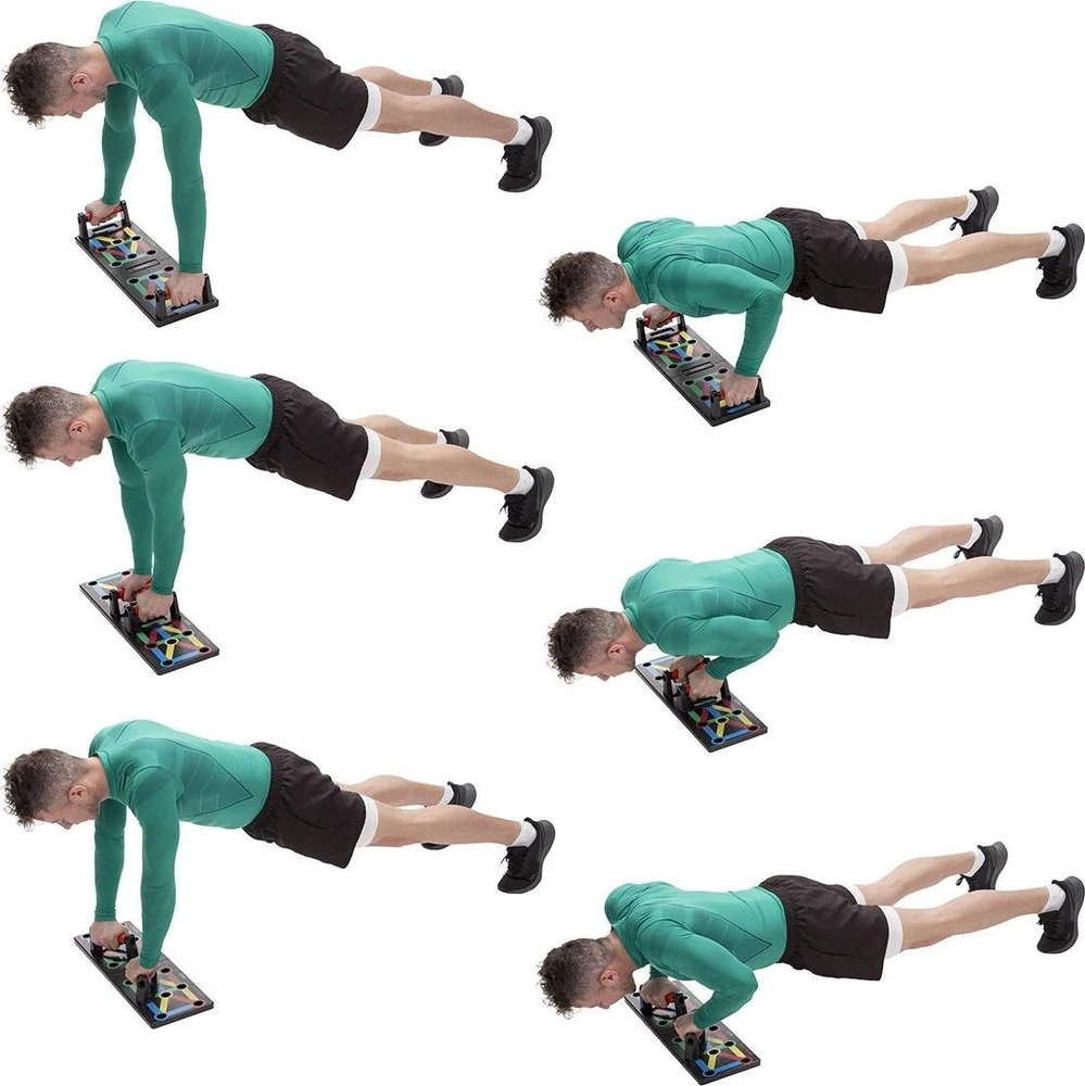 PU12 DAUGIAFUNKCINĖ HMS PUSH-UP LENTA