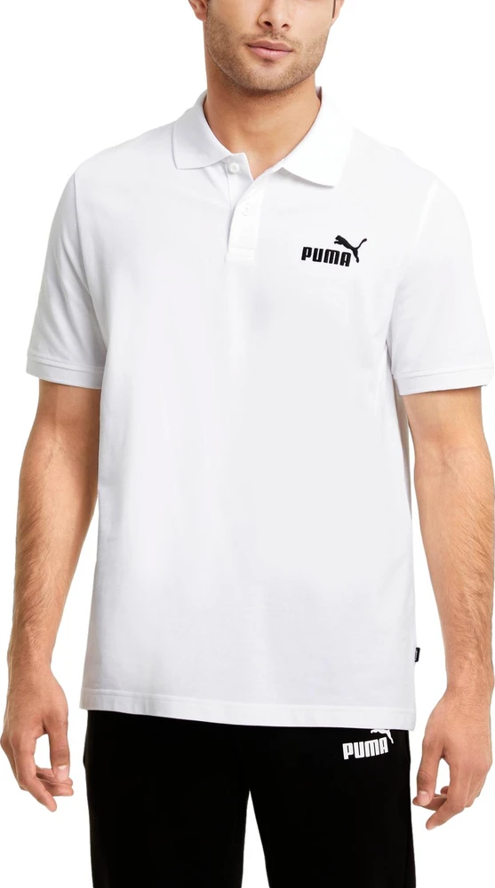Puma Marškinėliai Vyrams Ess Pigue Polo Baltas 586674 02