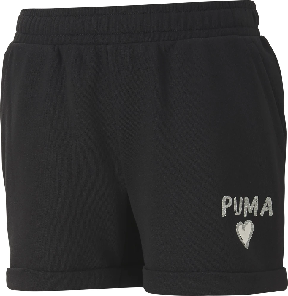 Puma Šortai Mergaitėms Alpha Shorts Juodas 581402 01