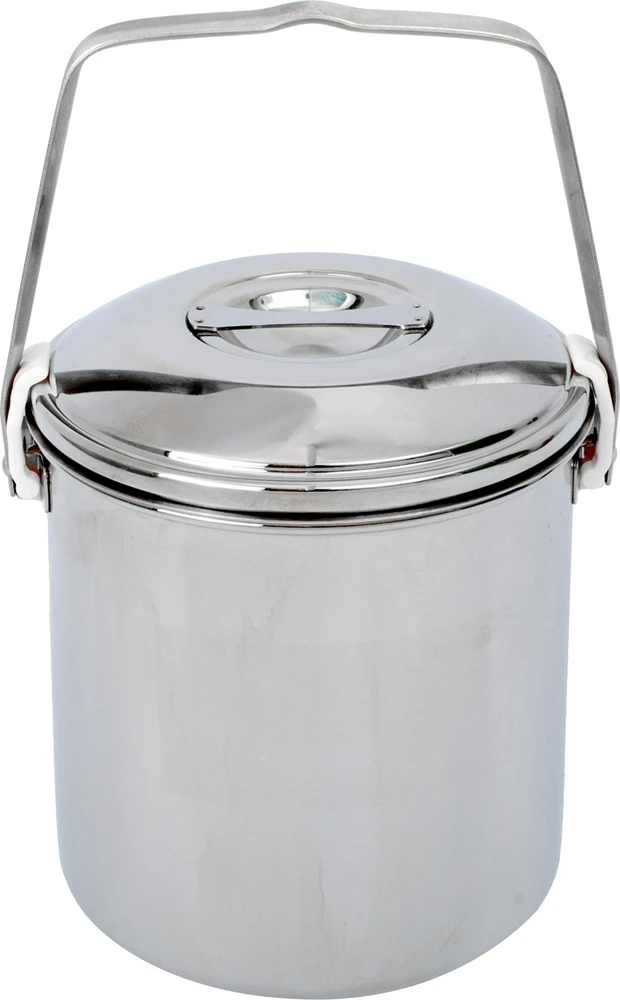 Puodas BasicNature Billy Can, nerūdijantis plienas, 1,4 l
