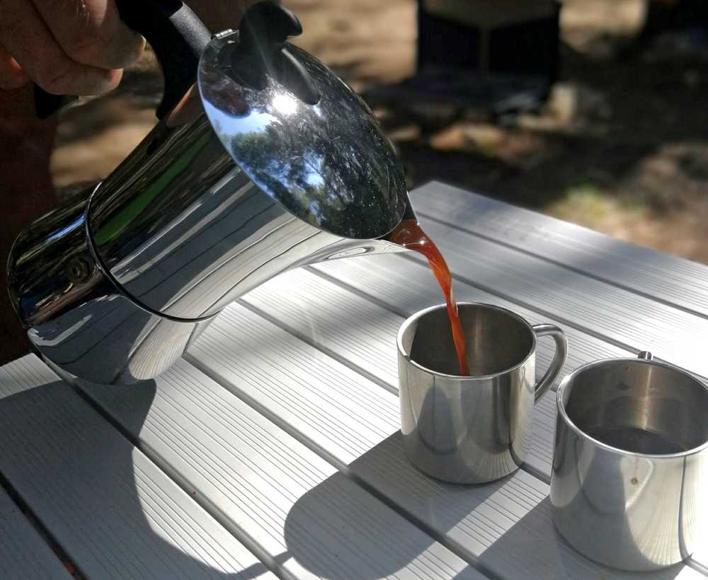 Puodelis BasicNature Stainless Steel Thermo Deluxe Espresso, π*r2*L L