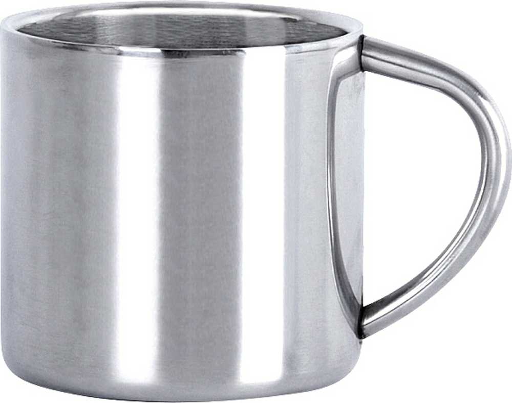 Puodelis BasicNature Stainless Steel Thermo Deluxe Espresso, π*r2*L L