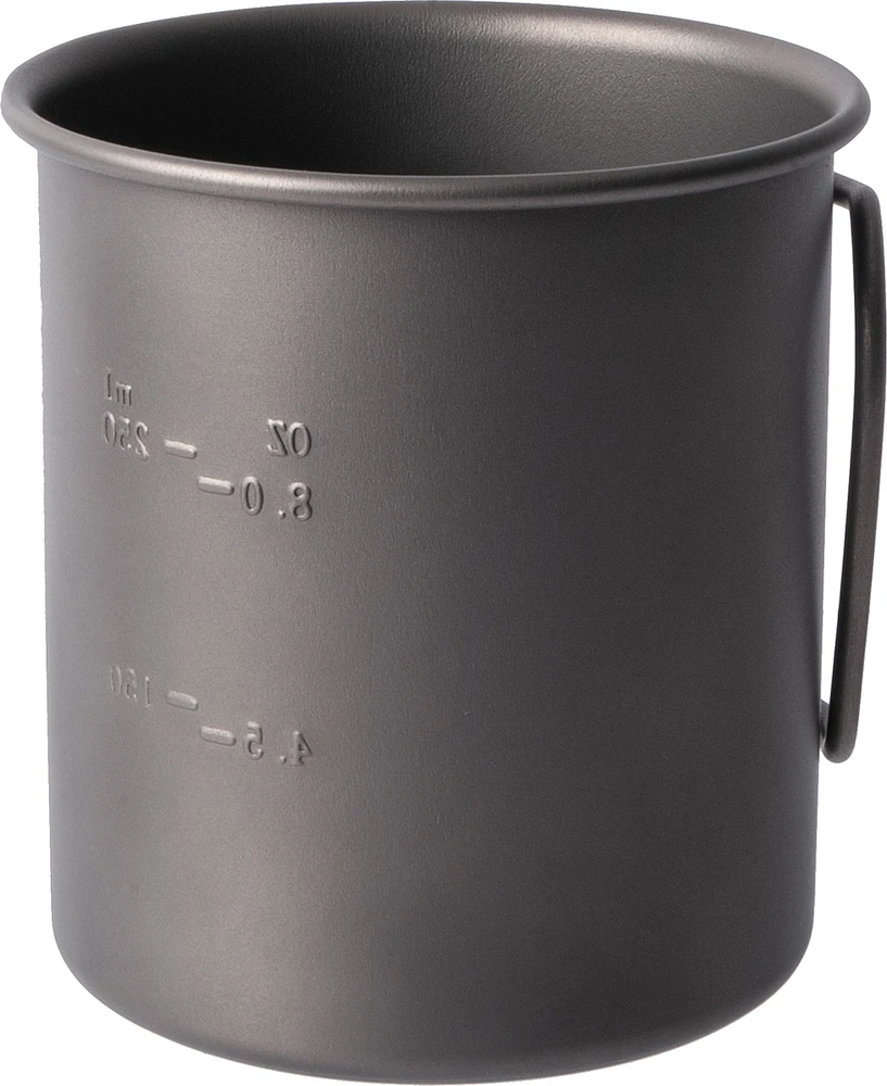 Puodelis BasicNature Titanium Beaker, 375ml