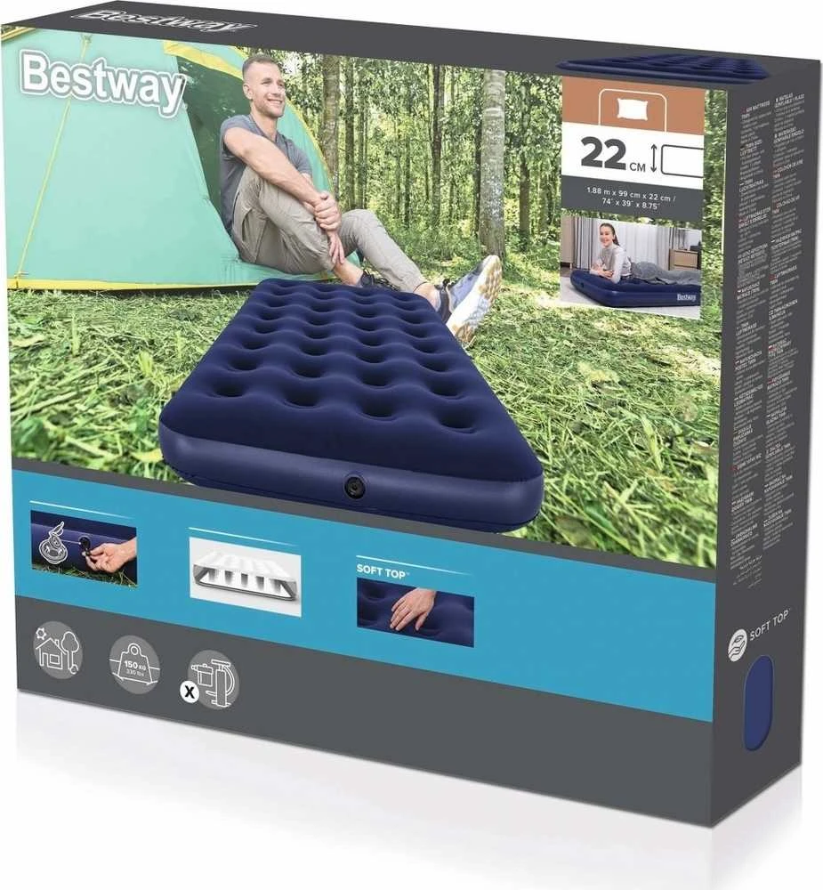 „Bestway Velor“ oro čiužinys 188 x 99cm