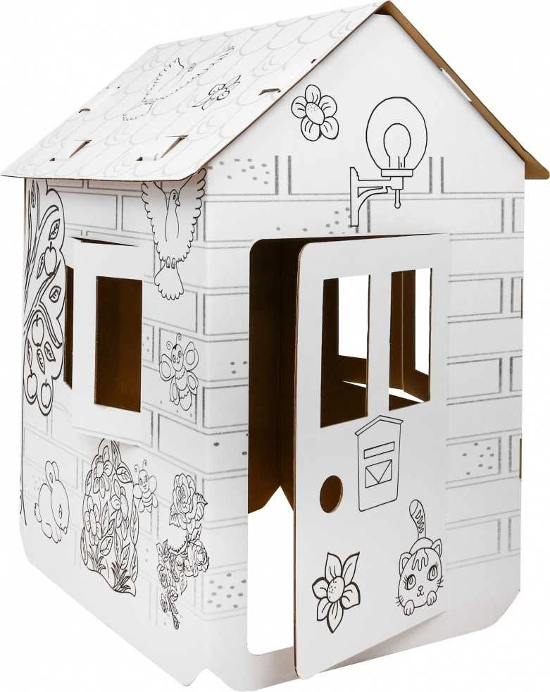 Neo Pilot House XXL with a car 3D knyga spalvinimui vaikams