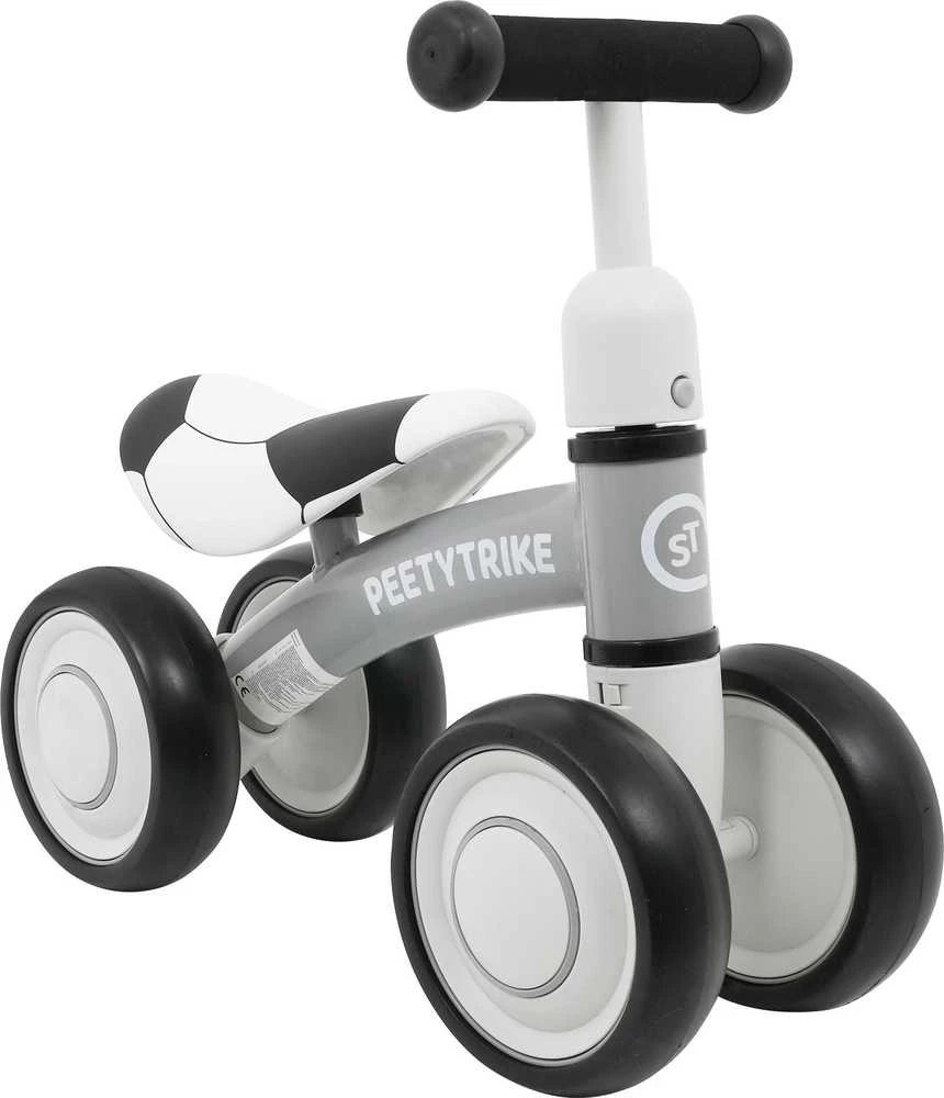 Ramiz Pirmasis balansinis keturratis mažyliams Sportrike PettyTrike Z7 baltos spalvos (nuo 1 metų amžiaus vaikams)