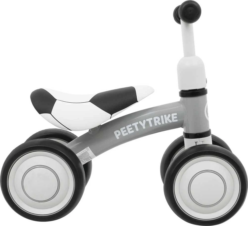 Ramiz Pirmasis balansinis keturratis mažyliams Sportrike PettyTrike Z7 baltos spalvos (nuo 1 metų amžiaus vaikams)