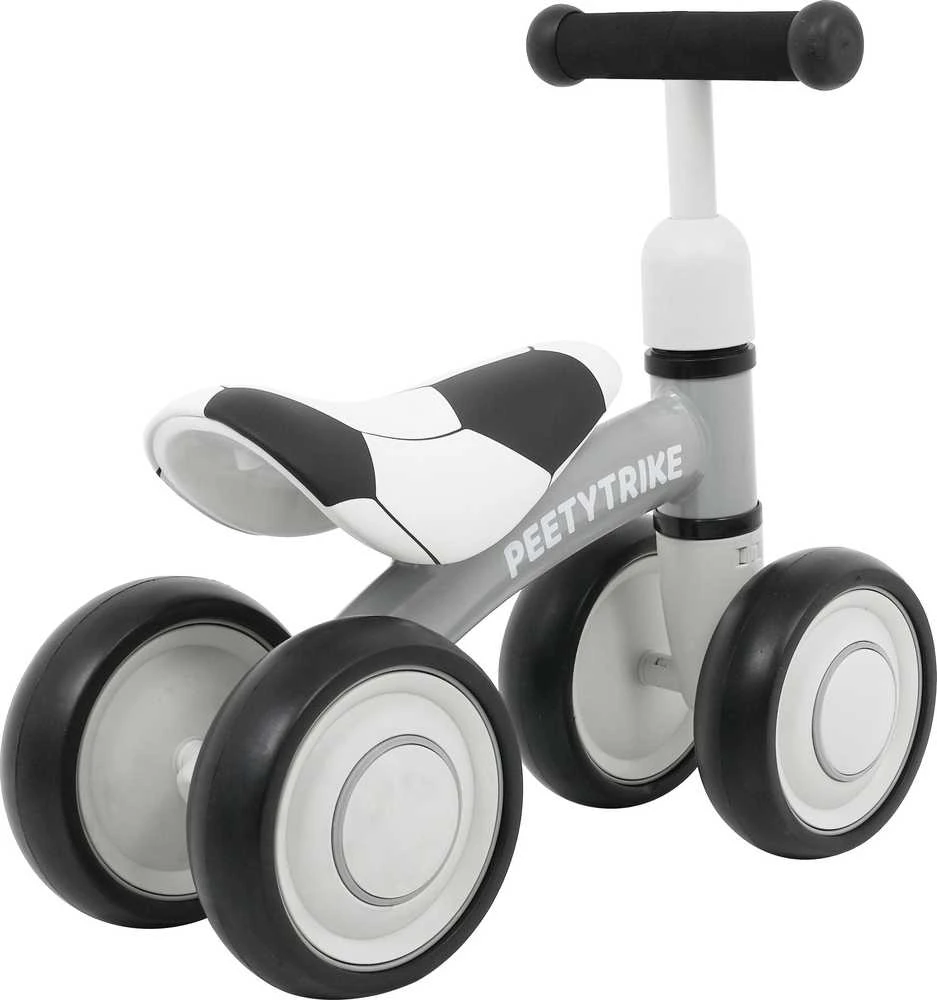 Ramiz Pirmasis balansinis keturratis mažyliams Sportrike PettyTrike Z7 baltos spalvos (nuo 1 metų amžiaus vaikams)