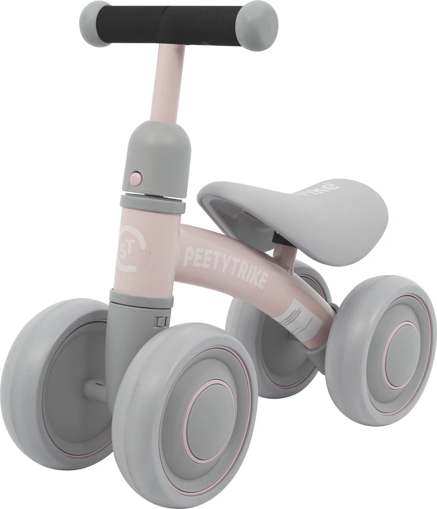 Ramiz Pirmasis balansinis keturratis mažyliams Sportrike PettyTrike Z7 rožinės spalvos (nuo 1 metų amžiaus vaikams)