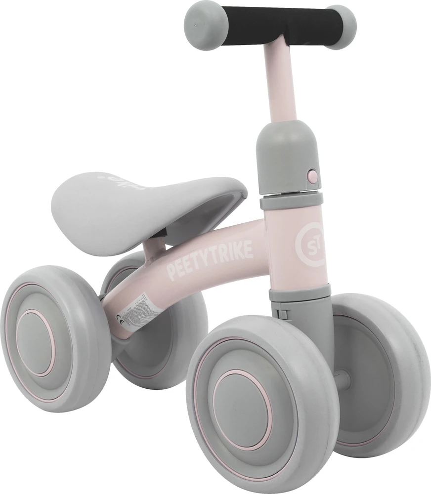 Ramiz Pirmasis balansinis keturratis mažyliams Sportrike PettyTrike Z7 rožinės spalvos (nuo 1 metų amžiaus vaikams)
