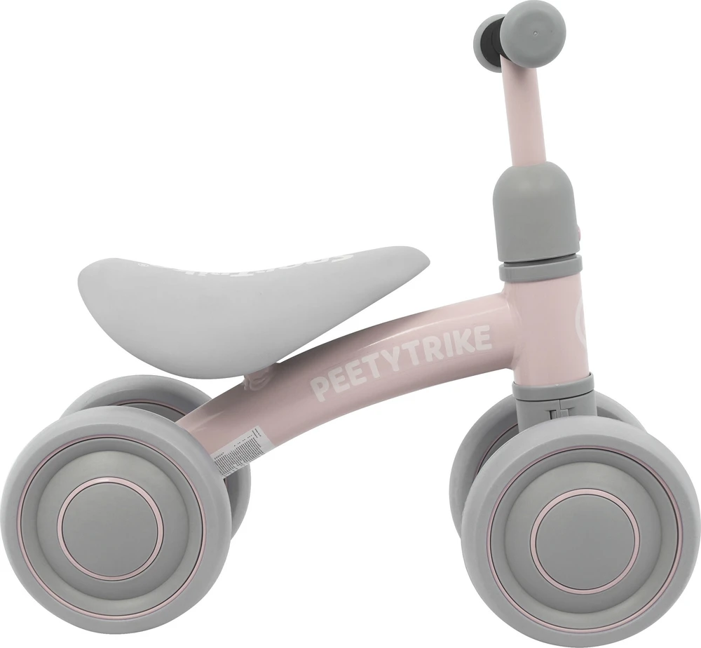 Ramiz Pirmasis balansinis keturratis mažyliams Sportrike PettyTrike Z7 rožinės spalvos (nuo 1 metų amžiaus vaikams)