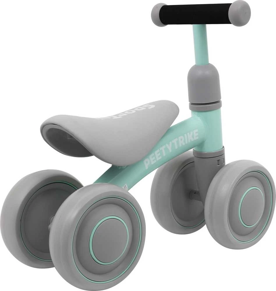 Ramiz Pirmasis balansinis keturratis mažyliams Sportrike PettyTrike Z7 žalios spalvos (nuo 1 metų amžiaus vaikams)