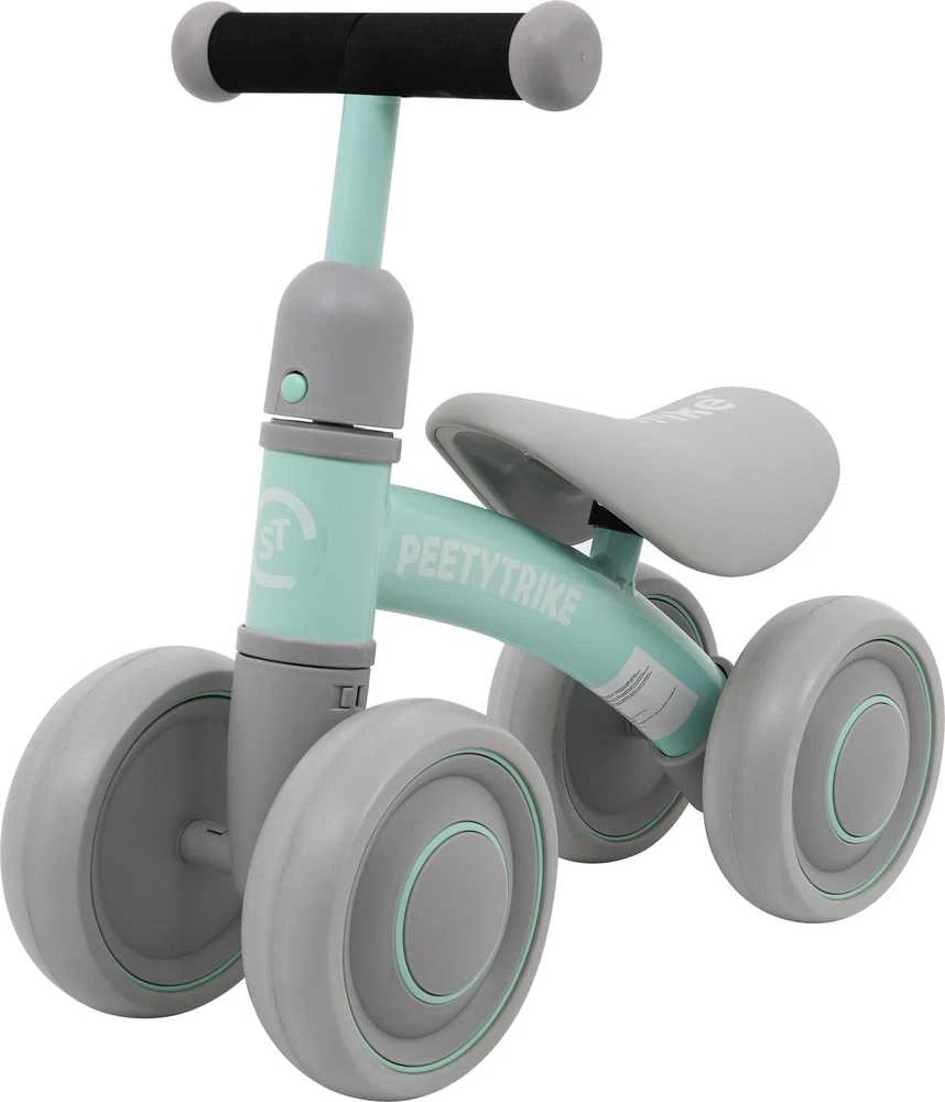 Ramiz Pirmasis balansinis keturratis mažyliams Sportrike PettyTrike Z7 žalios spalvos (nuo 1 metų amžiaus vaikams)