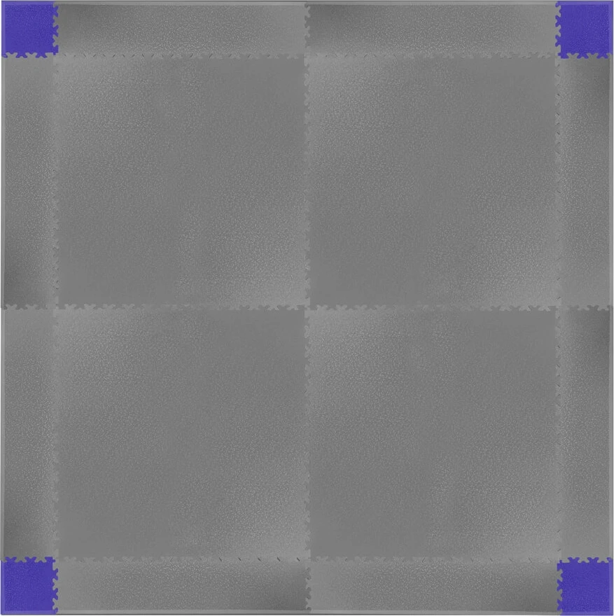 Kraštinės dalys sudedamai dangai inSPORTline Simple Gray – 2 vnt.