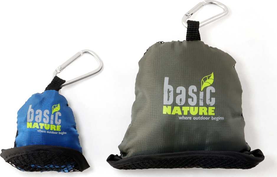 Rankšluostis BasicNature Mini, 40x40cm, žalias