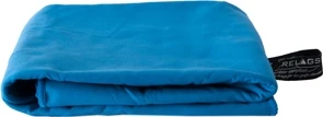 Rankšluostis BasicNature Velour, 85x150cm, mėlynas