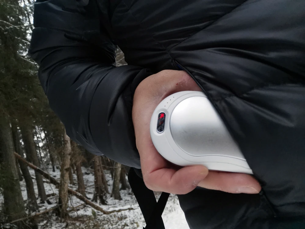 Rankų šildytuvas Origin Outdoors USB Powerbank 10000 mAh