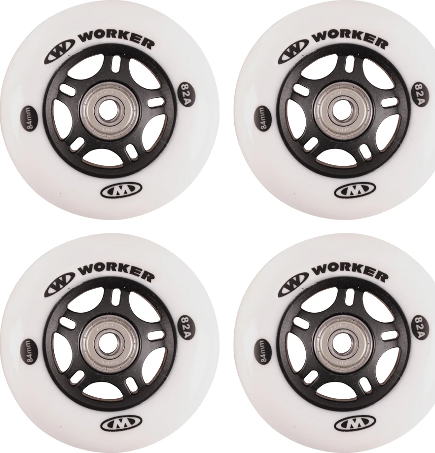 Ratukai riedučiams Worker 84 mm ABEC9
