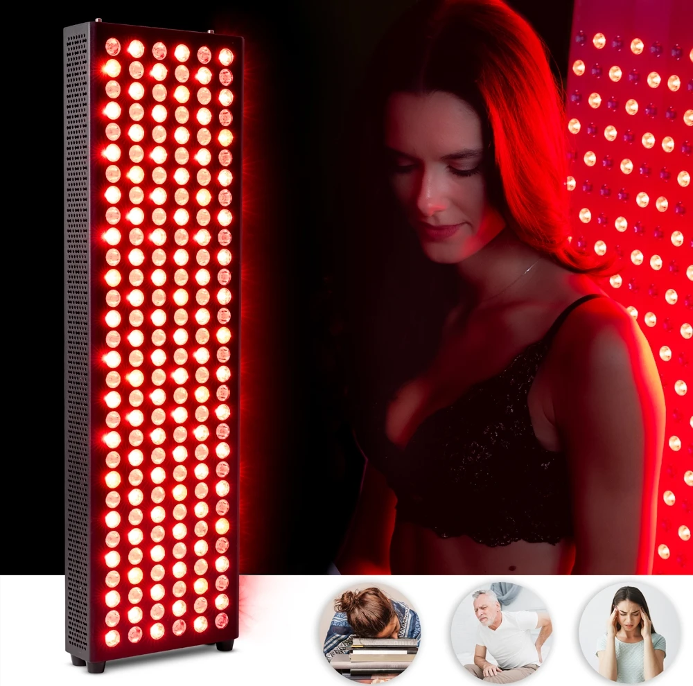 Raudonos šviesos terapijos panelė inSPORTline Brister – 180 LED