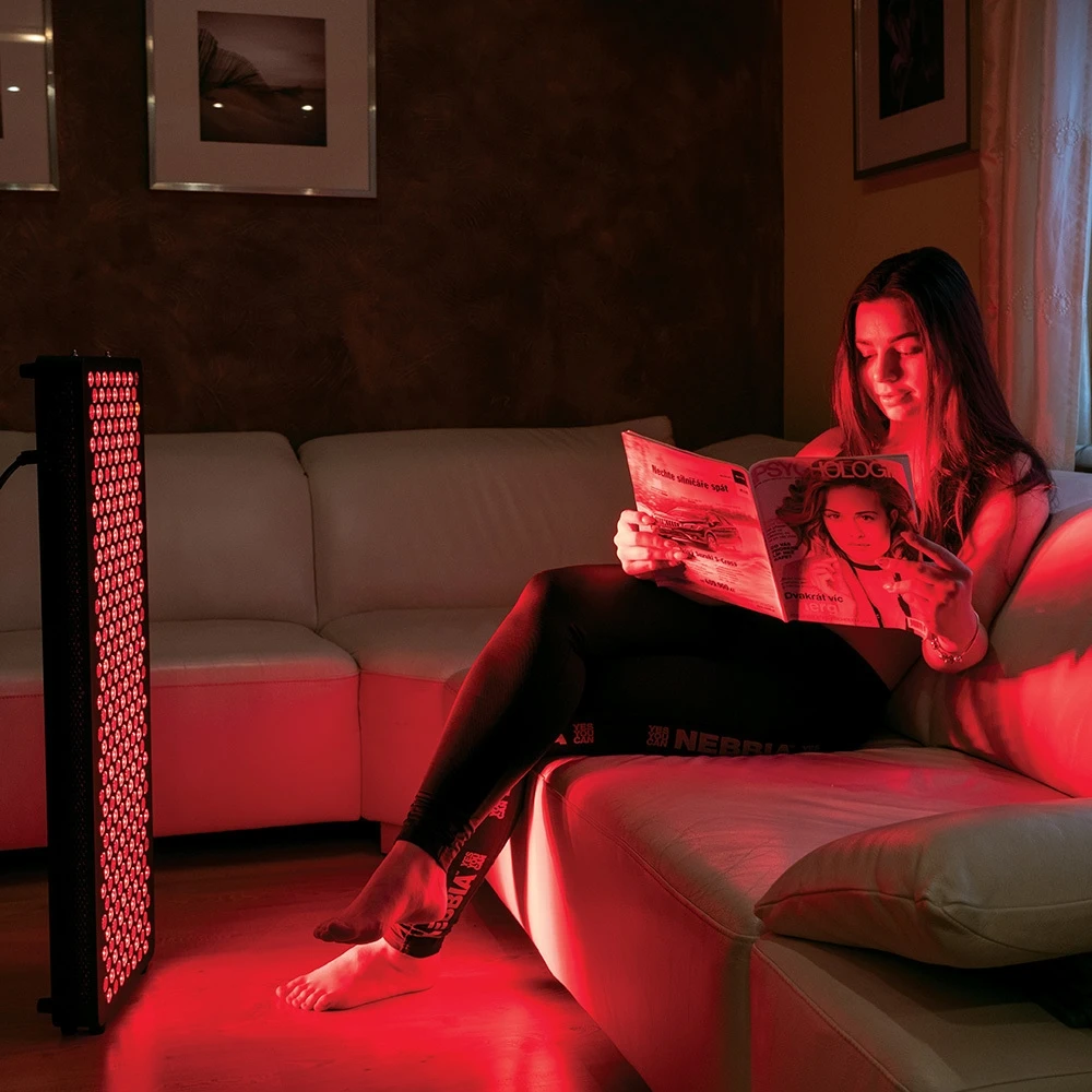 Raudonos šviesos LED terapijos plokštė inSPORTline Flabor – 120 LED