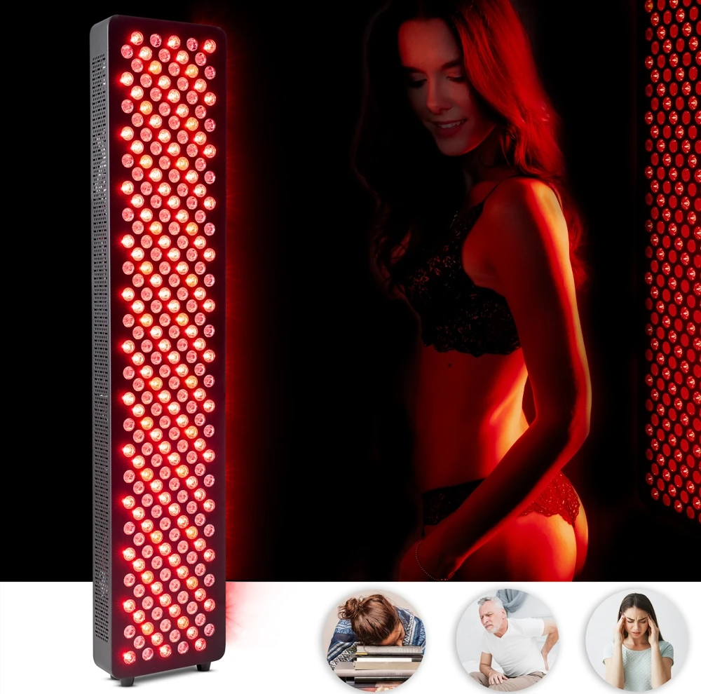 Raudonos šviesos LED terapijos panelė inSPORTline Klostar – 240 LED
