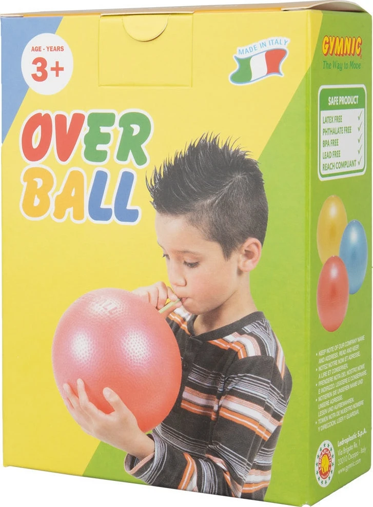Reabilitacinis-treniruočių kamuoliukas Yate Overball Mėlyna, 23cm