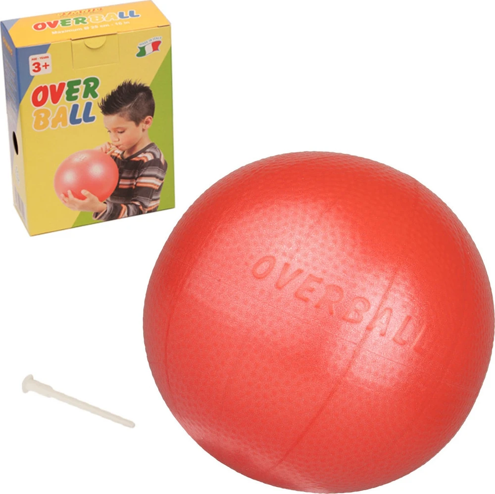 Reabilitacinis-treniruočių kamuoliukas Yate Overball Raudona, 23cm
