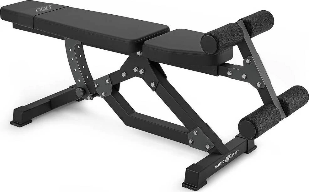 Reguliuojamas pilvo raumenų mankštos suoliukas MS-L110 2.0 - Marbo Sport