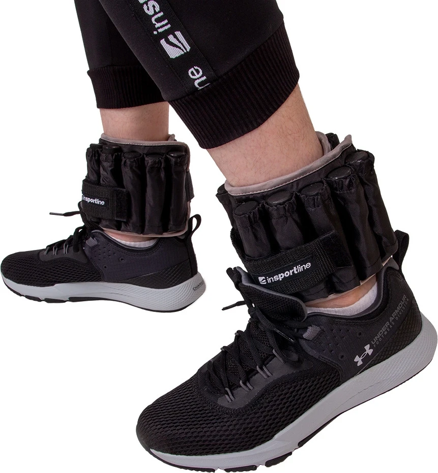 Reguliuojami kojų ir rankų svoriai inSPORTline AnklerX PRO 2x2,25kg