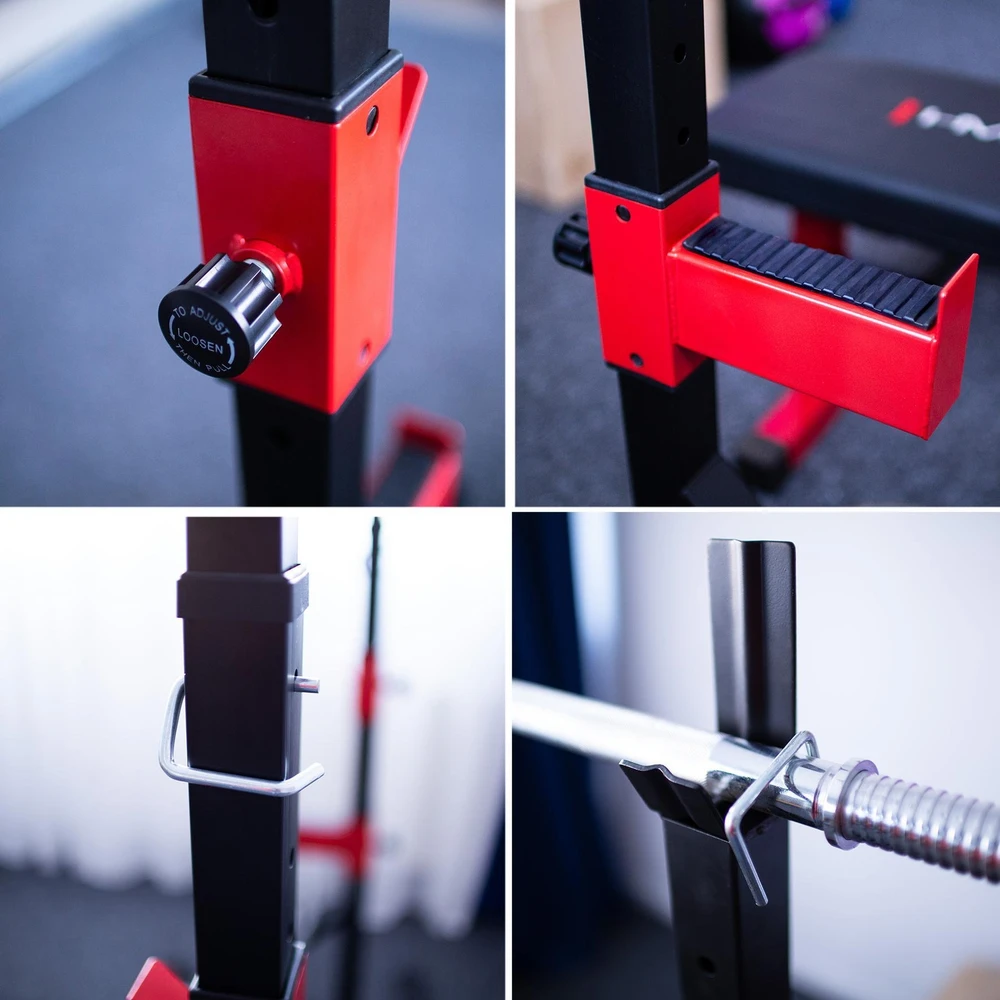 STR25 ADJUSTABLE BARBELL STANDS HMS
