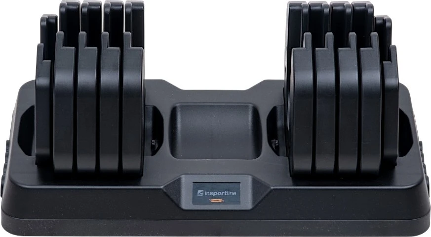 Reguliuojamas vienos rankos hantelis inSPORTline DuraBell® 5–41 kg