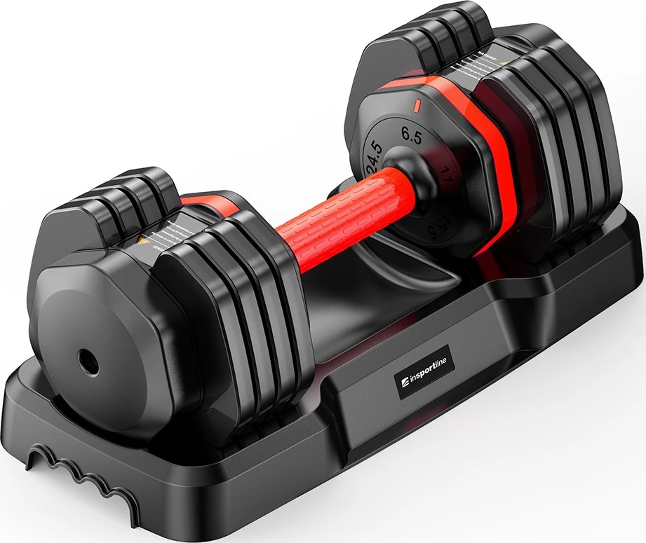 Reguliuojami vienrankiai hanteliai inSPORTline DuraBell® 6,5 - 24,5kg