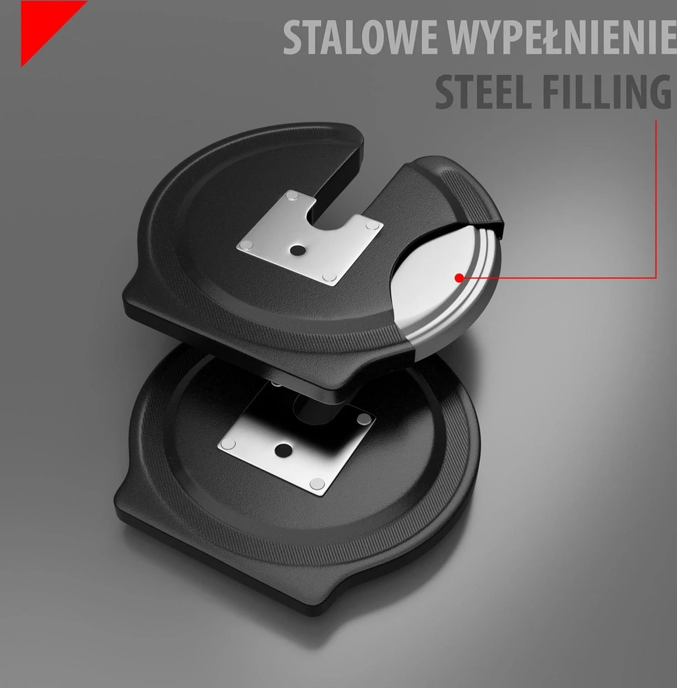 Reguliuojamų hantelių rinkinys 2 viename SGR40 PRO 40 kg HMS