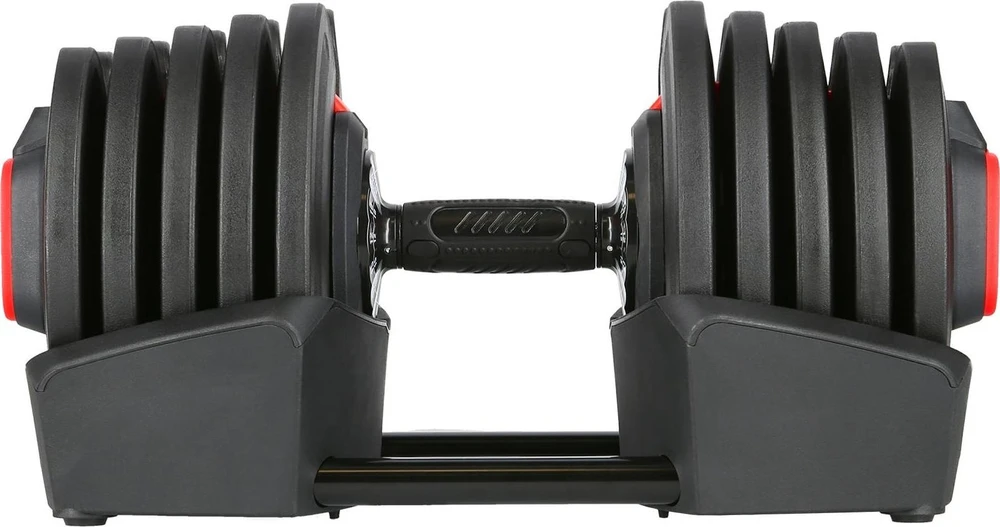 Reguliuojamų hantelių rinkinys 2 viename SGR40 PRO 40 kg HMS
