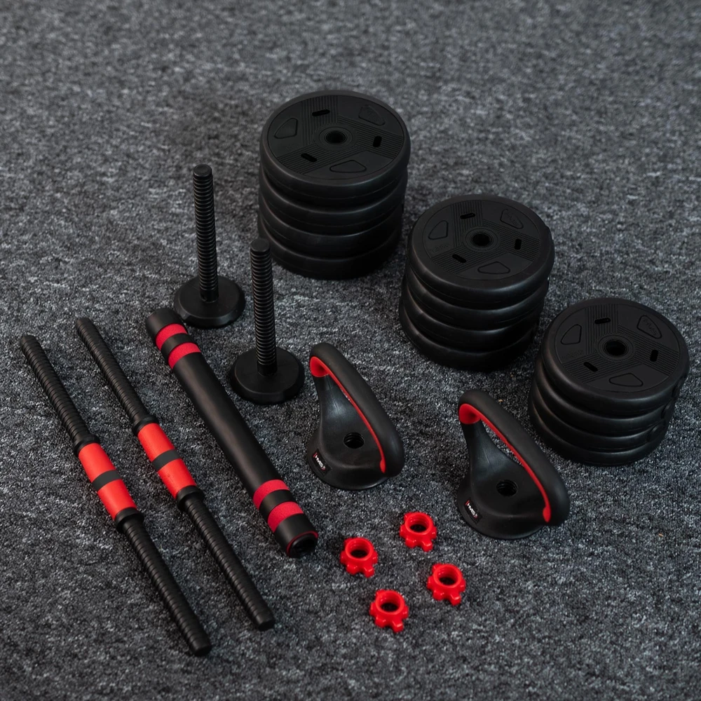 Reguliuojamų svarmenų rinkinys HMS SGN130 PRO 6 viename, 30 kg