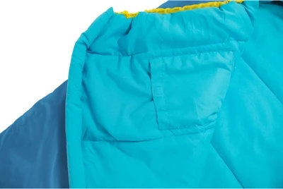 Relags Gruezi-Bag Kids Grow Colorful Vanduo sleeping bag, 140-180x65(45)cm