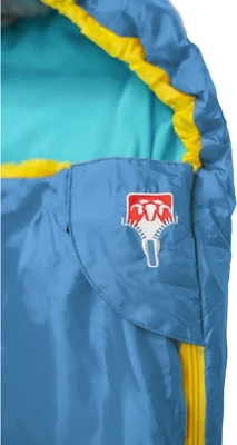 Relags Gruezi-Bag Kids Grow Colorful Vanduo sleeping bag, 140-180x65(45)cm