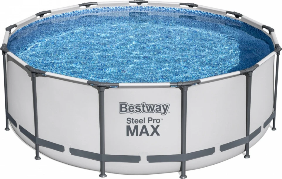 Rėminis baseinas 13 FT 396 x 122 cm plieno Pro Max BESTWAY