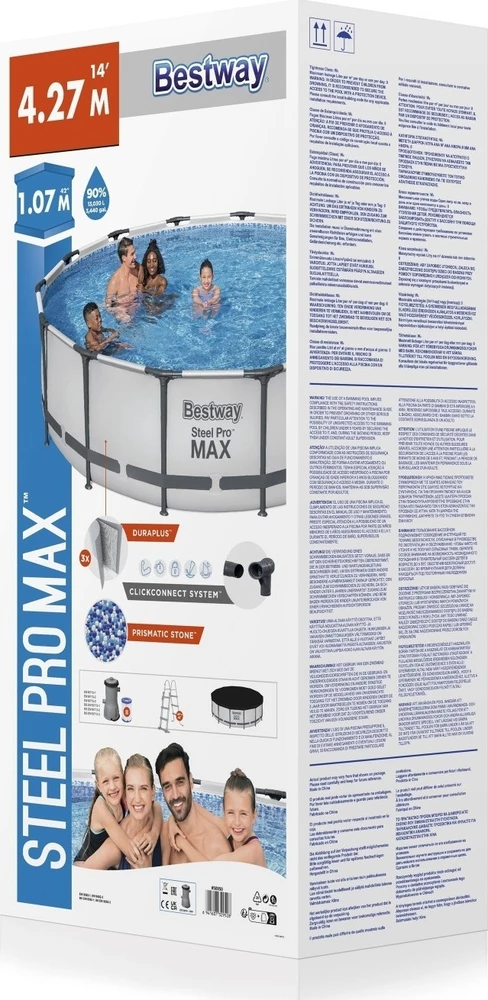 Karkasinis baseinas Bestway Steel Pro Max 56950, 427 x 107 cm
