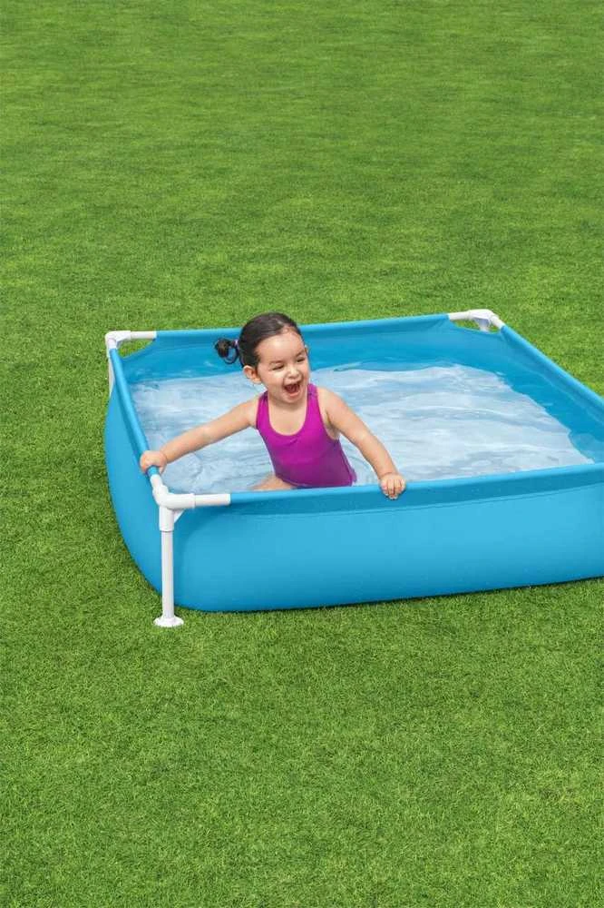Rėminis baseinas vaikams 122x122cm BESTWAY