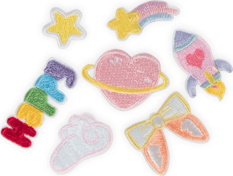 Replacement Badges for inSPORTline Children’s Inline Skates Labelo – 14 Pcs.