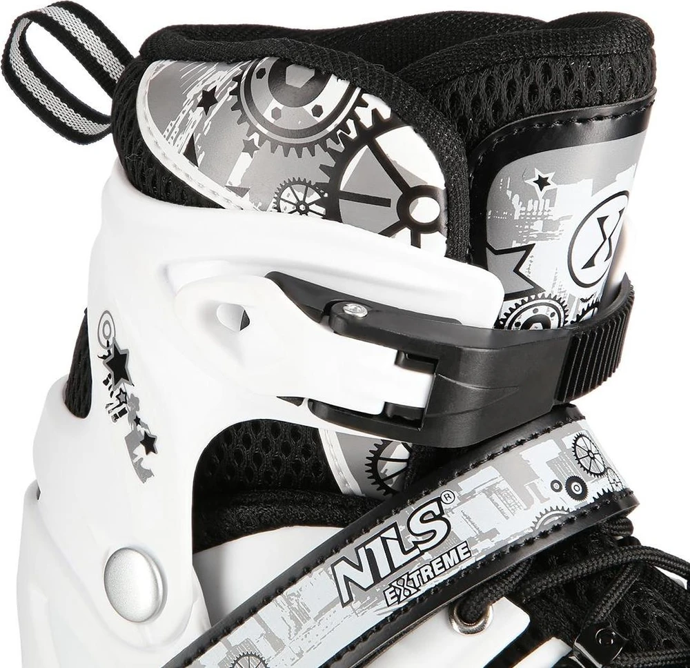 Riedučiai/pačiūžos Nils Extreme NH10905 mėtų sp. - PU70 mm/82A (S 31-34)