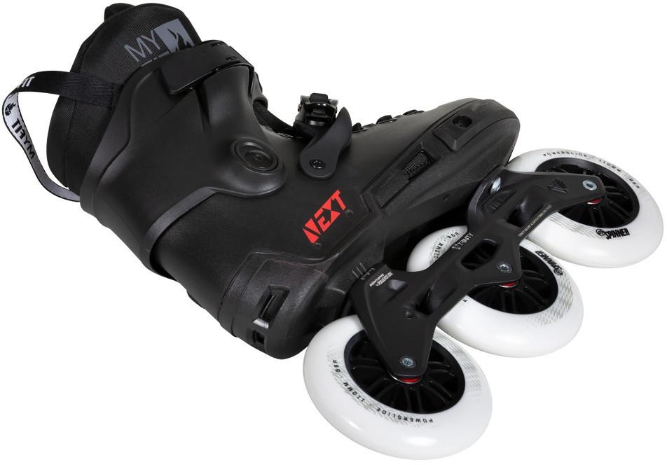 Riedučiai Powerslide Next Core Juodas 110 Trinity - 38/39