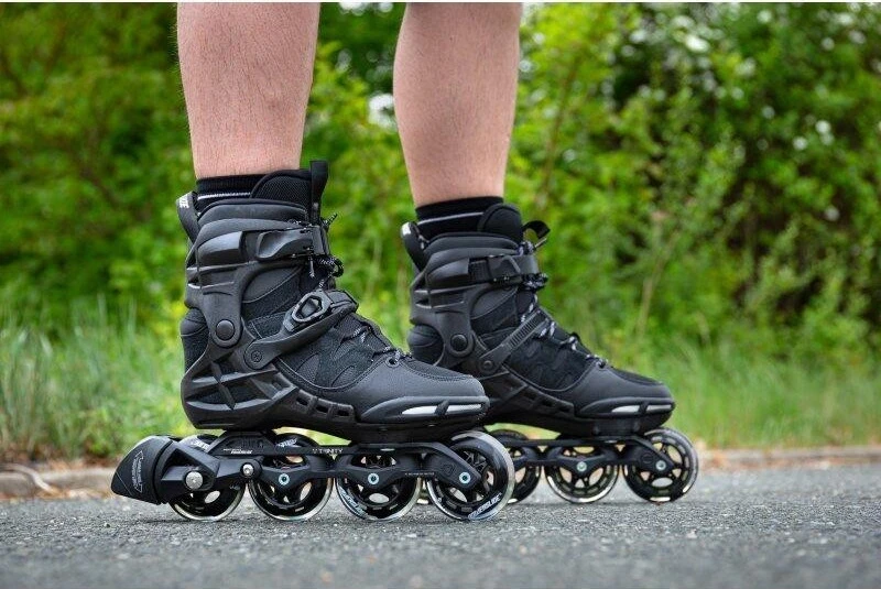 Riedučiai Powerslide Phuzion Argon Juodas 80 Trinity