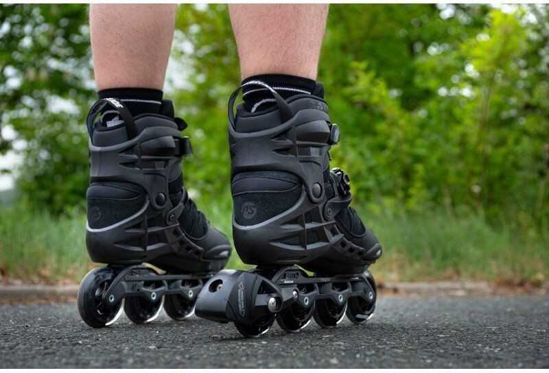 Riedučiai Powerslide Phuzion Argon Juodas 80 Trinity